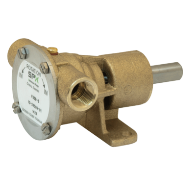 Johnson Pump Self-Priming Bronze Impeller Pump F35b-8, 20.5l/Min, 3/8" Inner Thread, Base Mount/Pulley-Transmission - 66102456901 - 66102456901