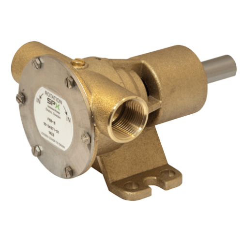 Johnson Pump Self-Priming Bronze Impeller Pump F5b-8, 46l/Min, 3/4" Inner Thread, Base Mount/Pulley-Transmission - 66102457101 1 - 66102457101