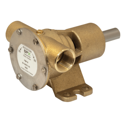 Johnson Pump Self-Priming Bronze Impeller Pump F5b-8, 46l/Min, 3/4" Inner Thread, Base Mount/Pulley-Transmission - 66102457101 - 66102457101
