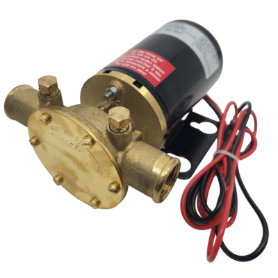 Johnson Pump Self-Priming Impeller Pump F38b-19, 24v, 35l/Min, Connection 1" Hose & 1/2" Bsp - 66102472702 - 66102472702
