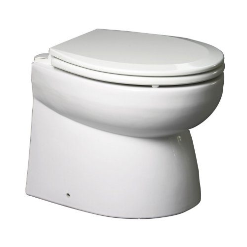 Johnson Pump Aquat Silent Premium-Electric Toilet, Low Model, Straight, 24v/10a, 385x365x455mm - 66804723302 72dpi - 66804723302