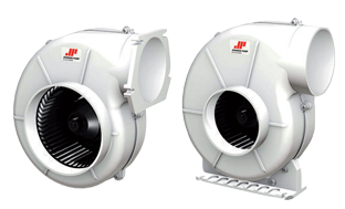 Johnson Pump extraction ventilator for engine rooms, Air-V 3-280, 12V, 3,9A, 280m&sup3;/h, flange mount - 66804741601 - 66804741601
