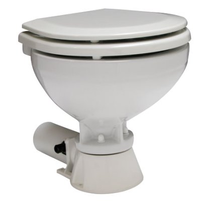 Aquat Standard Electric Toilet, 24v/7a, Compact Vitreous China Bowl With Control Panel - 66804743502 72dpi - 66804743502