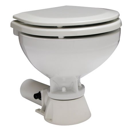 Aquat Standard Electric Toilet, 24v/7a, Compact Vitreous China Bowl With Control Panel - 66804743502 72dpi - 66804743502