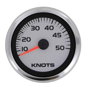 Argent Pro Speedo Meter 50 Knots (Including Pitot & Hose) - 67189ssfke 72dpi - 67189SSFKE