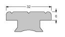 Antal Aluminum End Fitting For T-Track 32x6 - 691241b 3 - 691241/B