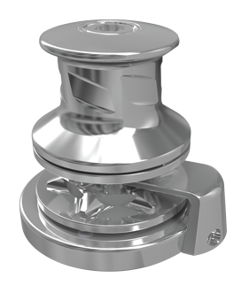 Lofrans Windlasses Windlass Vertical, Model 'Sx3', 10mm, 1700w/24v, With Drum - 70737 - 70737