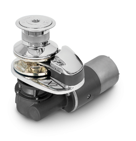 Lofrans Windlasses Windlass Vertical, Model 'Project X2', 8mm, 12v, 800w, With Drum - 72312 72dpi - 72312