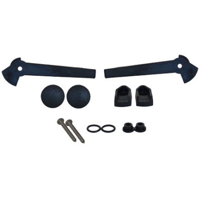 Go&iuml;ot Tradition Plastic Pair Of Inside Right/Left Handles, With Mounting Kit (Black) - 73101691 1 - 73101691