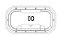 Go&iuml;ot Portlight, Opening, Model 'Opal 00', For Hull Thickness 5-33mm, Outside 325x178mm - 73106928 - 73106928