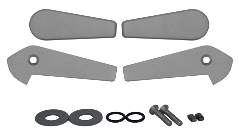 Go&iuml;ot Tradition Aluminum Pair Of Inside/Outside Handles (Right/Left) - 7393477 - 7393477