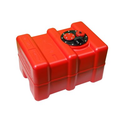 Plastic Inboard Fuel Tank 42l, 500x350x300mm With Connector Flange - 9000042 1 - 9000042