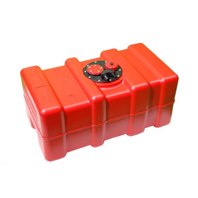 Plastic Inboard Fuel Tank 55l, 650x350x300mm With Connector Flange - 9000055 - 9000055