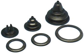 Steering cable grommets and ring