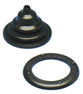 Steering Cable Grommet & Ring, Cut Out Size &Oslash;71mm, Outer &Oslash;105mm, H=70mm - 9001060 2 - 9001060