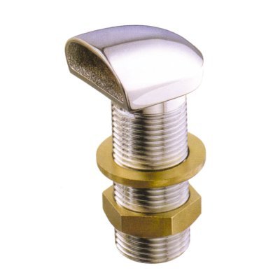 Chromed-Brass Breather Nipple, 1/2" - 9001191c 1 - 9001191C