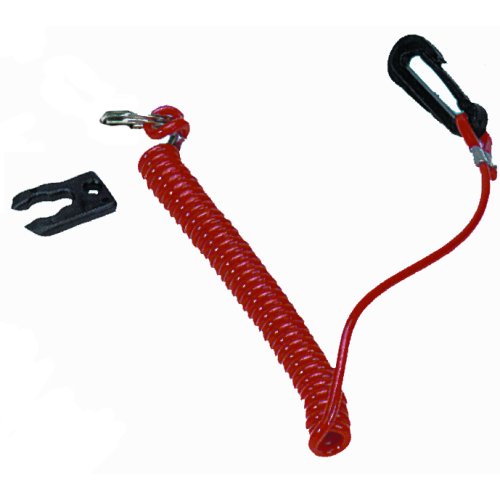 Security Stop Key With Coiled String For Omc/Honda - 9002908 1 - 9002908