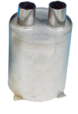 allpa Stainless steel waterlocks, vertical - 4l