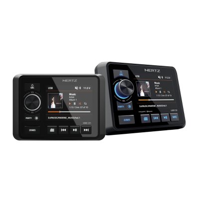 Hertz HMR 50 - FM/USB/BT 4x50 Watt, 3 zones, bundle with HMC D1/HMA C1306 - 900380000b hertz hmr50 bundle - 900380000B