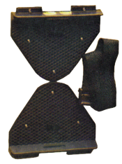 Plastic Mounting Tray For Battery Boxes And Fuel Tanks, Including Strap - 9004469 - 9004469