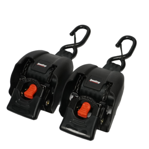 Speedstrap Tie-down automatisch oprolbare spanbanden, stalen ratel, 2 st. - 900631001 2 - 900631001