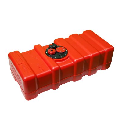 Plastic Inboard Fuel Tank 53l, 800x350x230mm With Connector Flange - 9008053 - 9008053