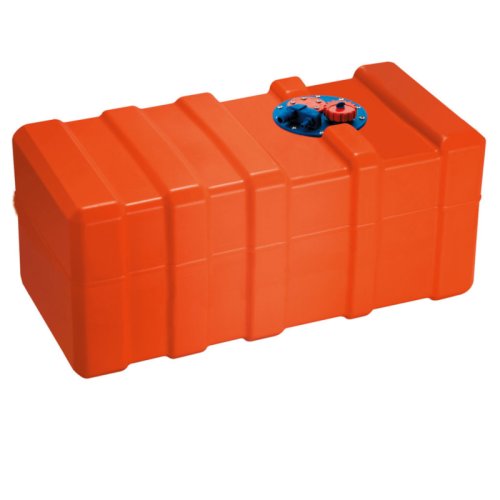 Plastic Inboard Fuel Tank 120l, 950x400x400mm With Connector Flange - 9008120 - 9008120