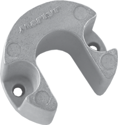 Aluminum Anode Mercruiser/Sterndrive Bravo 1/2/3 (Gen Ii), Lift-Ram Horseshoe (Oem 806190) - 9017010a - 9017010A