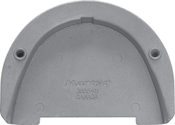 Magnesium Anode Volvo Penta Sterndrive, Transom Plate For Sx-Drive (Oem 3855411) - 9017031m - 9017031M