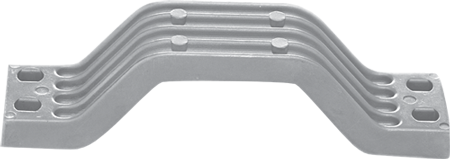 Magnesium Anode Yamaha Outboard, Handle Bar (Oem 6g5-45251-01) - 9017106m - 9017106M