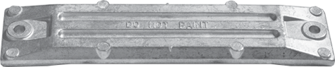 Aluminum Anode Honda Outboard, Small Bar (35-50hp) (Oem 06411-Zv5-000) - 9017120a - 9017120A