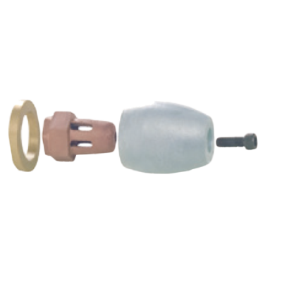 Propeller Nut Anode 3/4" Nc10 Complete - 9017260 - 9017260