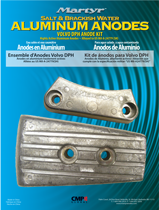 Aluminum Anode Kit, Volvo Dph - 9017515a - 9017515A