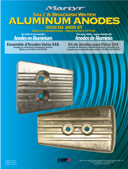 Zinc Anode Kit, Volvo Sx-A/Dps - 9017516 - 9017516