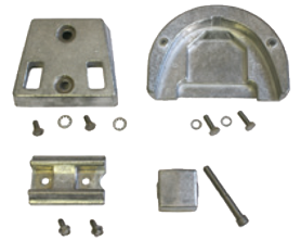 Navalloy Bombardier Omc Cobra Aluminum Anode Kit - 9017650a 3 - 9017650A