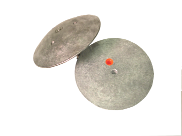 Navalloy Rudder/Trim Tab Anode; 127mm Rudder Trim Tab Double - 9017698a - 9017698A