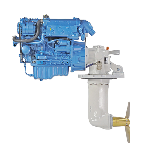 Nanni marine diesel engine N4.38 with Technodrive reversing gear TMC60MR=2.50:1 - 9019042 2 - 9019042