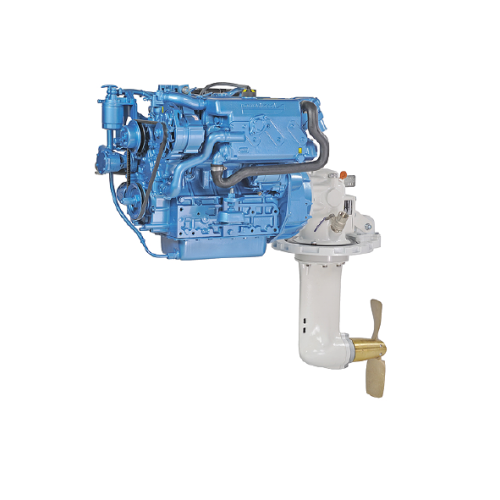 Nanni marine diesel engine N4.40 with Technodrive reversing gear TMC60MR=2.00:1 - 9019051 2 - 9019051