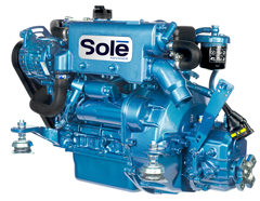 Sol&eacute; marine diesel engines Mini 29 (based on Mitsubishi)