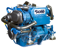 Sol&eacute; Marine Diesel Engine Mini 33 With Technodrive Gear Box Tmc60p, R=2.00:1 - 9022032 3 - 9022032