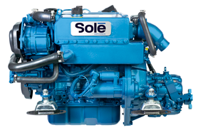 Sol&eacute; Marine Diesel Engine Mini 44 With Technodrive Gear Box Tm345, R=2.47:1 - 9022144 2 - 9022144