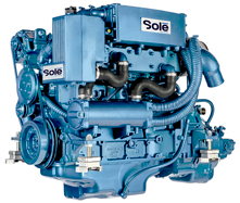 Sol&eacute; marine diesel engines SDZ 165 Turbo & Intercooler (based on Deutz)