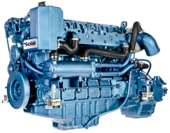 Sol&eacute; Marine Diesel Engine Sdz 205 Turbo With Technodrive Gearbox Tm265a, R=2.09:1 - 9022274 2 - 9022274