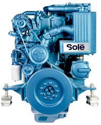 Sol&eacute; Marine Diesel Engine Sdz 280 Turbo & Intercooler, With Technodrive Gearbox Tm265a, R= 2.30:1 - 9022287 3 - 9022287