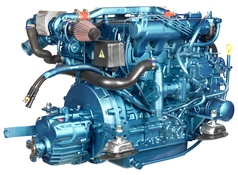 Sol&eacute; Marine Engine Sk-60 With Technodrive Gearbox Tm345, R=2.47:1 - 9022350 3 - 9022350