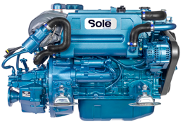 Sol&eacute; Marine Engine Sm-82 With Gearbox Tm93, R=2.77:1 - 9022638 2 - 9022638