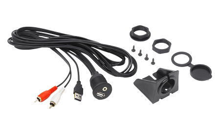 Hertz Hma Usb Aux In - Waterproof Socket With Usb And 3.5mm Jack - 9025106 1 - 9025106