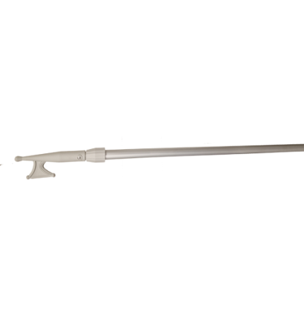Boat hook with telescopic handle