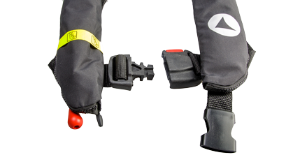 Automatic Lifejacket Model Antares EVO Harness 165N >40kg Black - 9031808 2 - 9031808