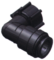 Seatech Quick-Connect Union Elbow, &Oslash;15mm X 1/2" Nps, Inner Thread - 9037135 - 9037135